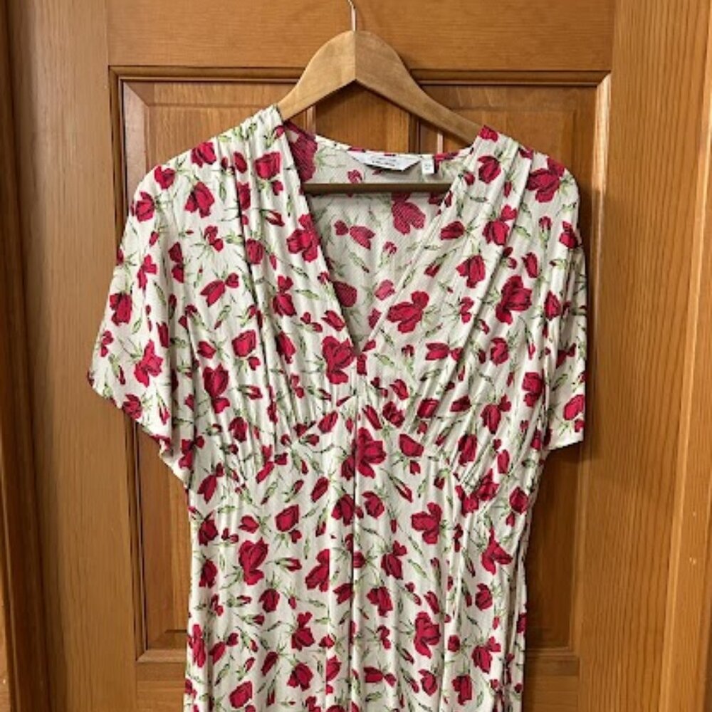 & Other Stories Rose Print Dress